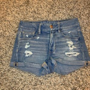 American eagle jean shorts